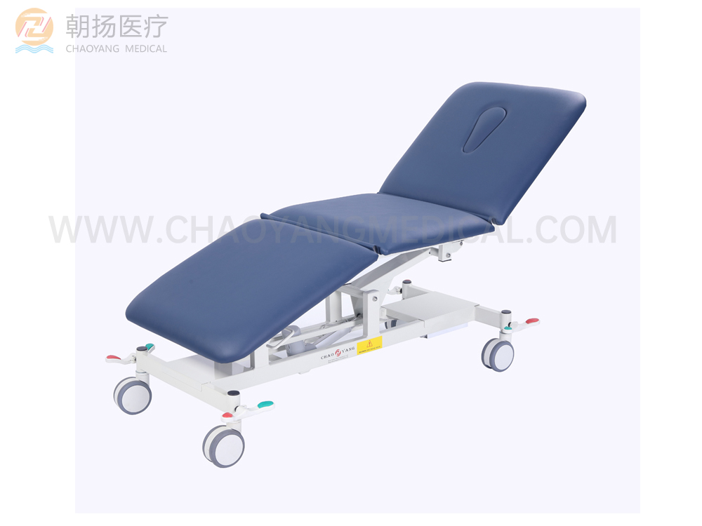 3節(jié)全電動(dòng)理療床帶中控輪CY-C108E3