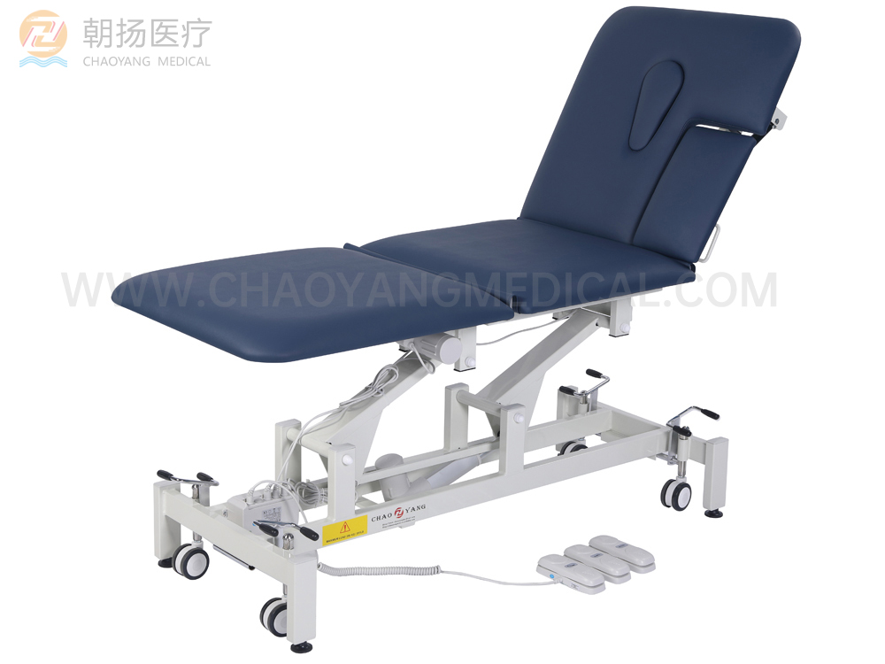 3節(jié)全電動(dòng)理療床帶超聲波切口CY-C108C
