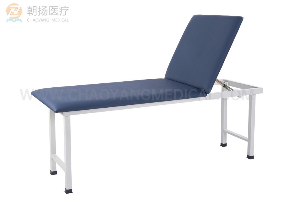 Manual Back Adjustable Fixed Height Foldable Legs Examination Table CY-C111