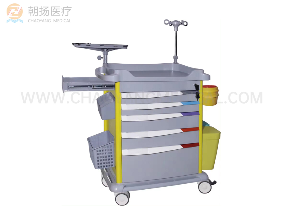 ABS Medicine Trolley CY-D408A
