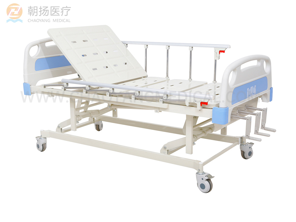 Three Crank Manual Hospital Bed CY-A103