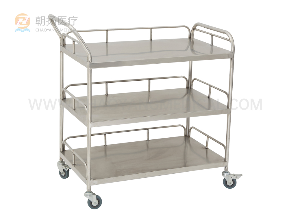 Stainless Steel Medical Cart CY-D405